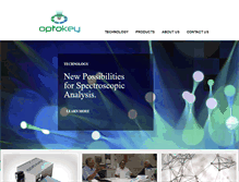 Tablet Screenshot of optokey.com